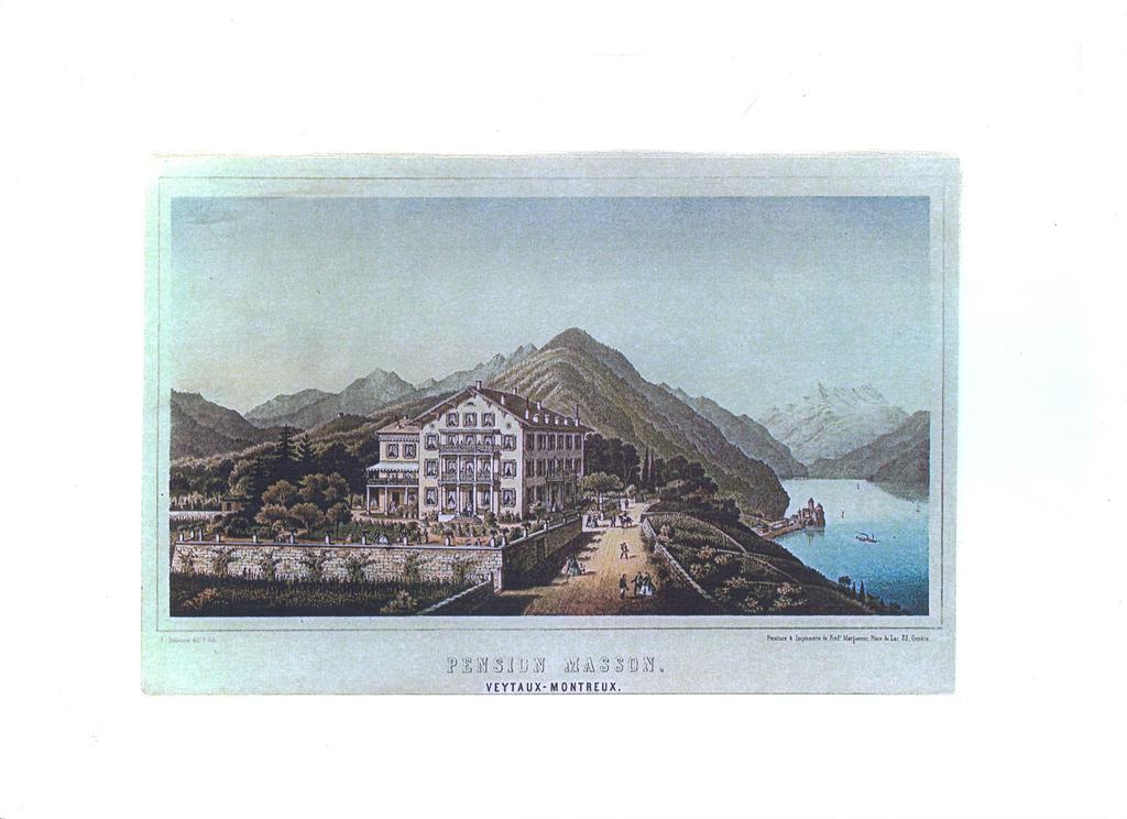 Swiss Historic Hotel Masson Veytaux Exterior foto