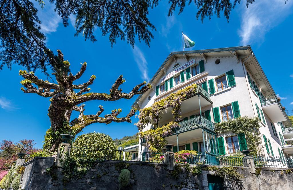 Swiss Historic Hotel Masson Veytaux Exterior foto