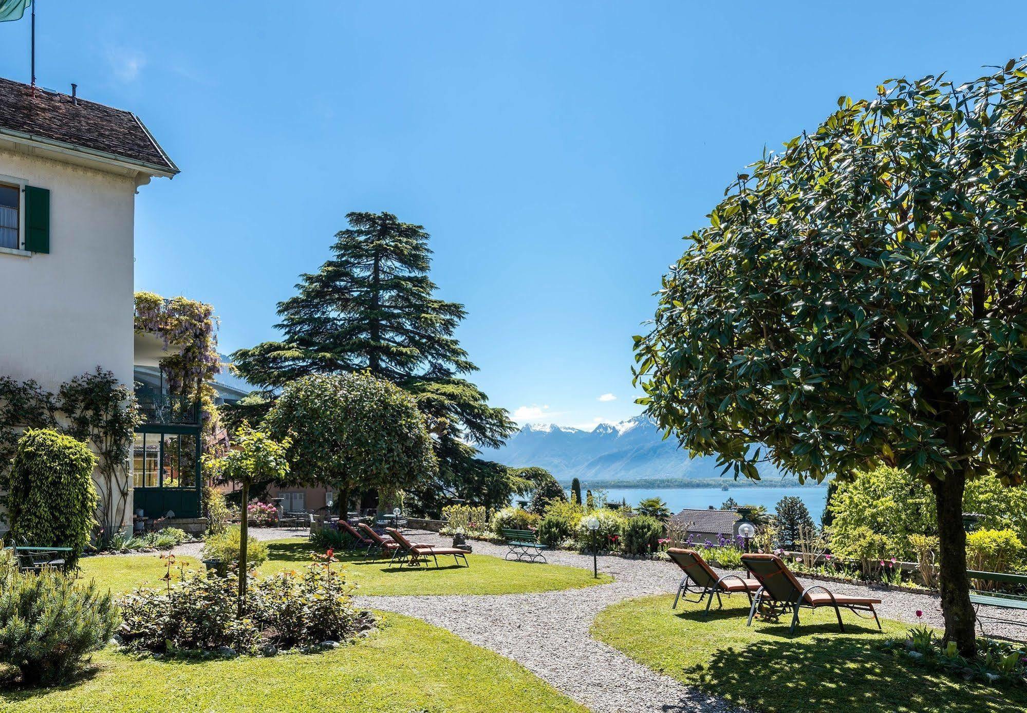 Swiss Historic Hotel Masson Veytaux Exterior foto