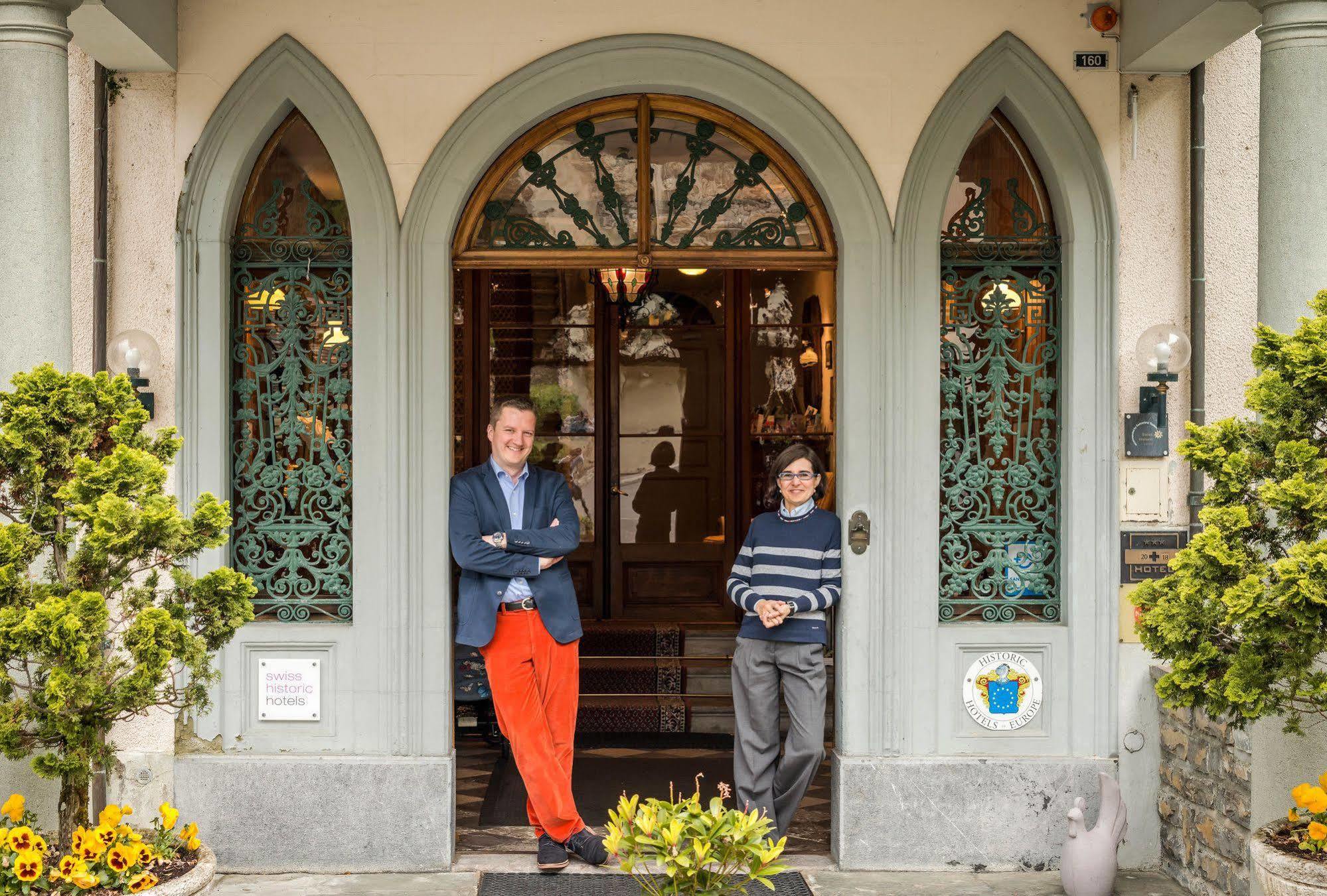 Swiss Historic Hotel Masson Veytaux Exterior foto